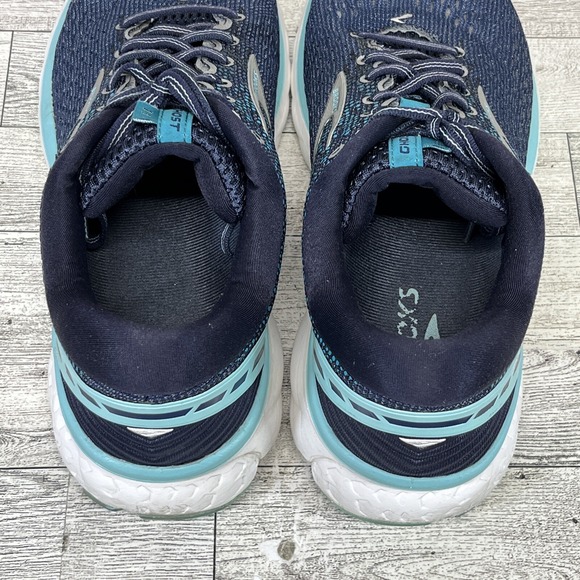 Brooks Ghost 11 Blue Running Shoes 1202771B493 Women Size 10.5B - Picture 8 of 9